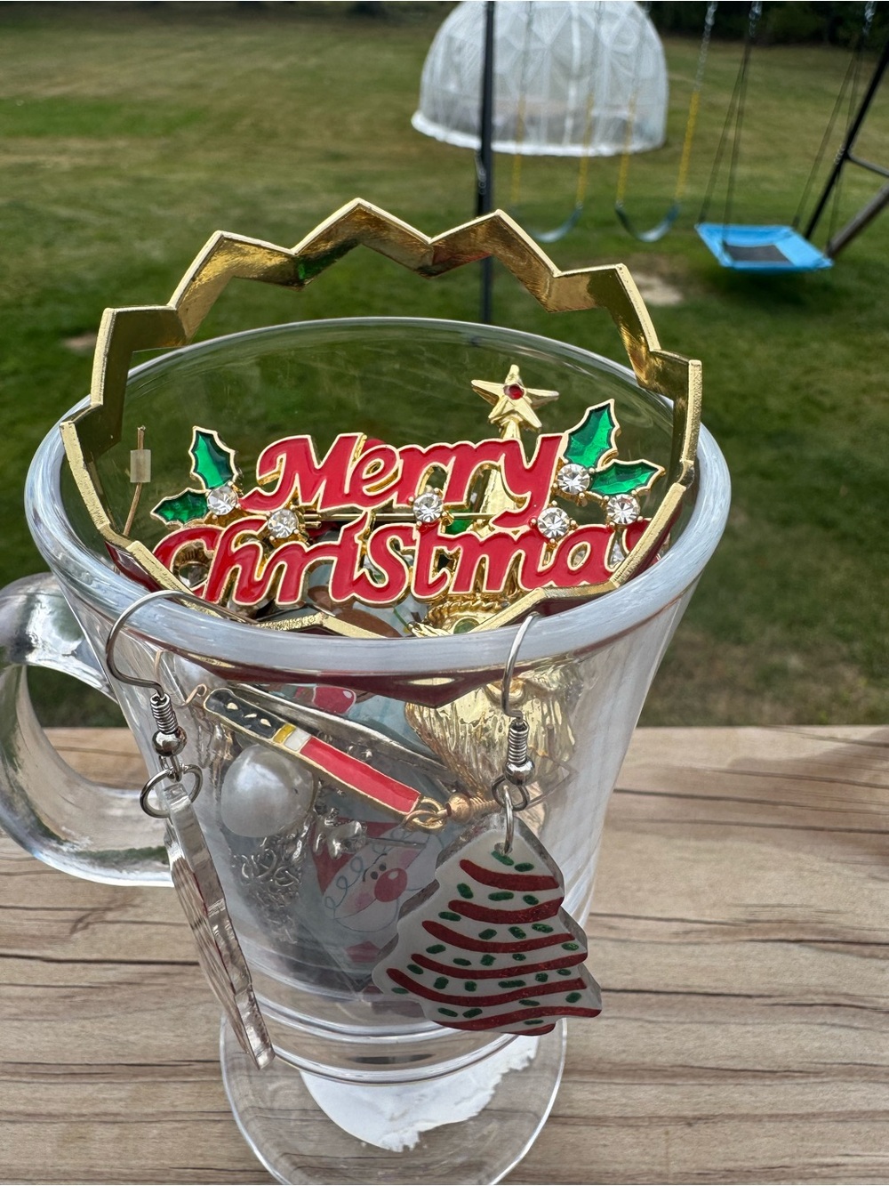 Christmas Mystery Jewelry Cup
